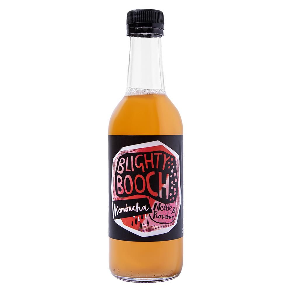 Image of Organic Nettle & Rosehip Kombucha - (Blighty Booch) 330ml