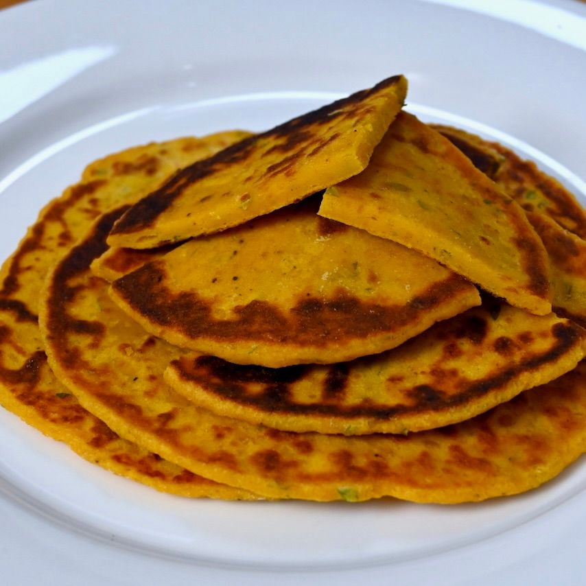Image of Kuri (Red Onion) Squash Flat Bread