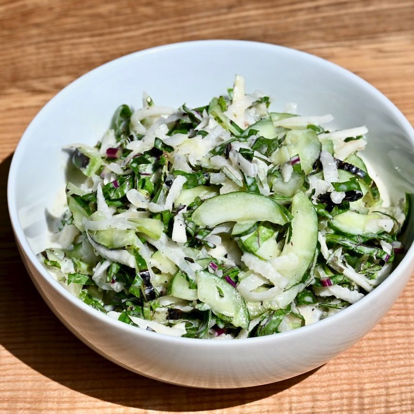Image of Blistered Tzatziki Salad