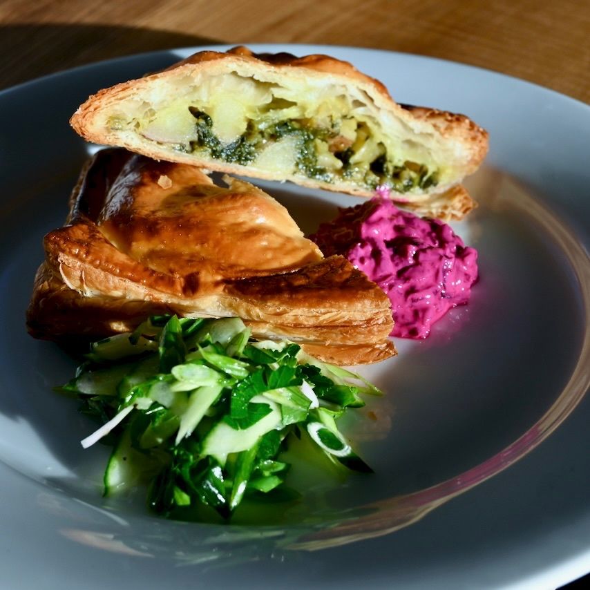 Image of Saag Aloo Pastie
