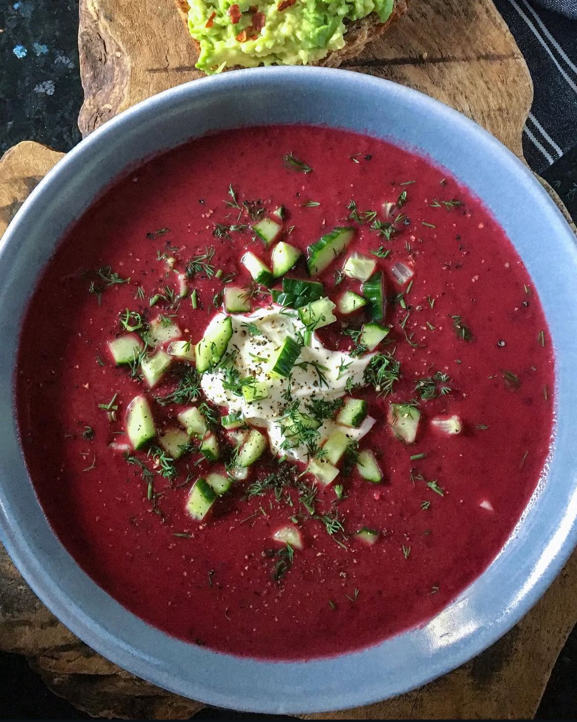 Image of Ayurvedic beetroot and lentil soup