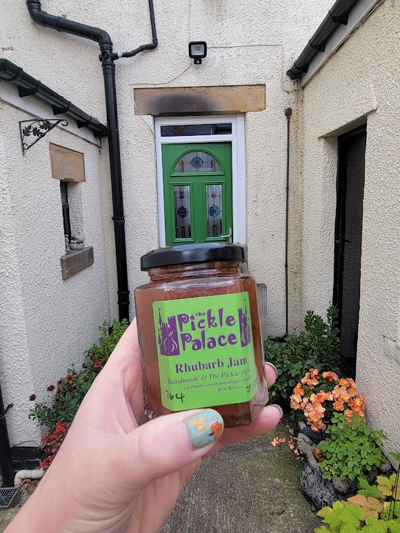 Paddock grown Rhubarb Jam