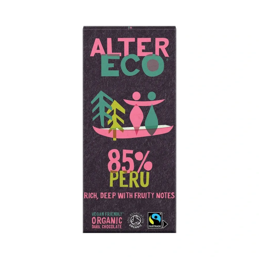Image of Alter Eco 85% Peru Dark Chocolate
