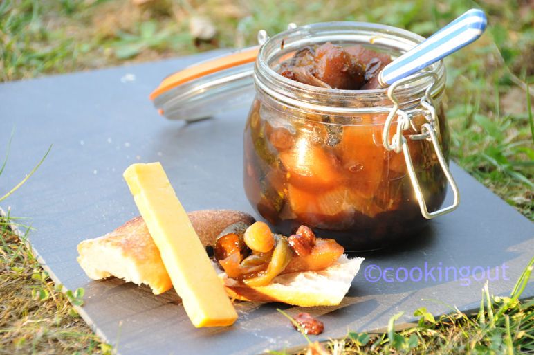 Image of Glutney Chutney made with Homegrown Paddock Produce