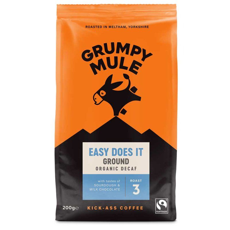 Easy Does it Decaf Ground Coffee - Grumpy Mule