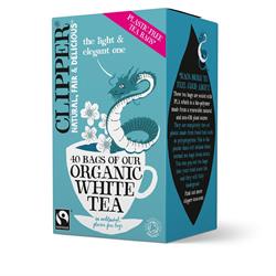 Clipper Organic & Fair Trade White Tea 40 Tea Bags