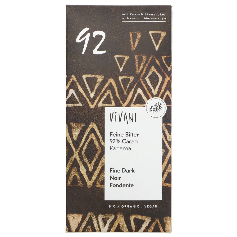 Image of Vivani 92% Dark Chocolate