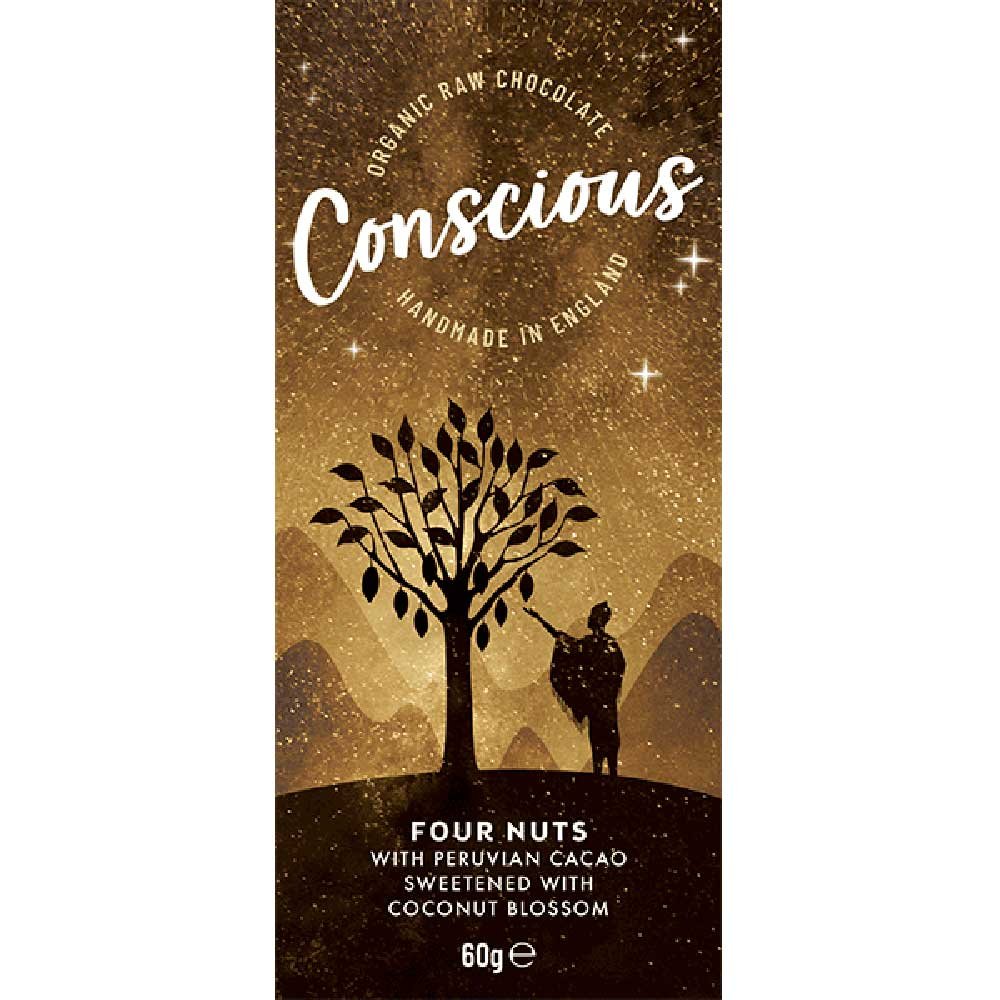 SALE!! Conscious Chocolate - Four Nuts