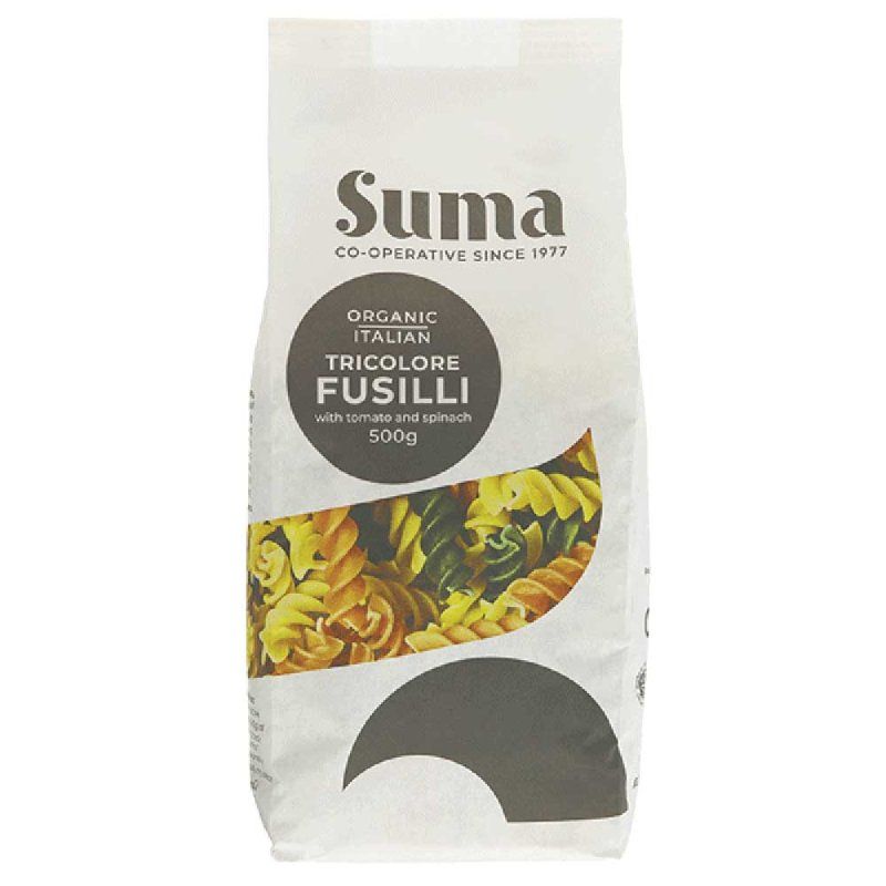 Suma Organic - Tri Colour Fusilli
