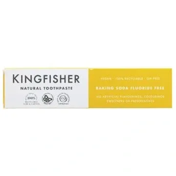 Image of Kingfisher Baking Soda Toothpaste Fluoride Free