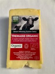 Image of Organic Tremains Cheddar Cheese 150g