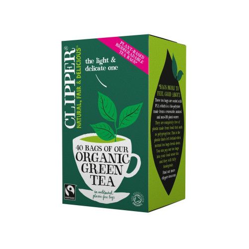 Clipper Green Tea Bags (40bags) (Org)