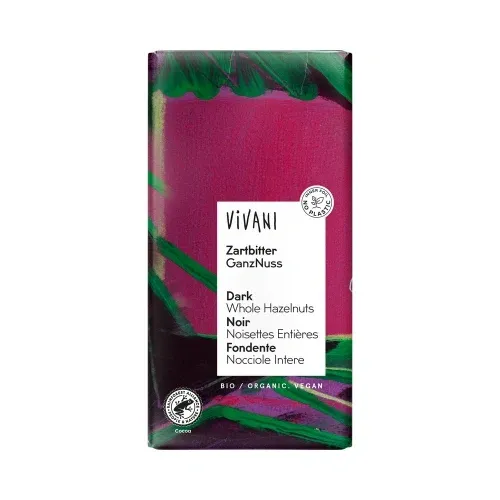 Image of Vivani Hazlenut Dark Chocolate