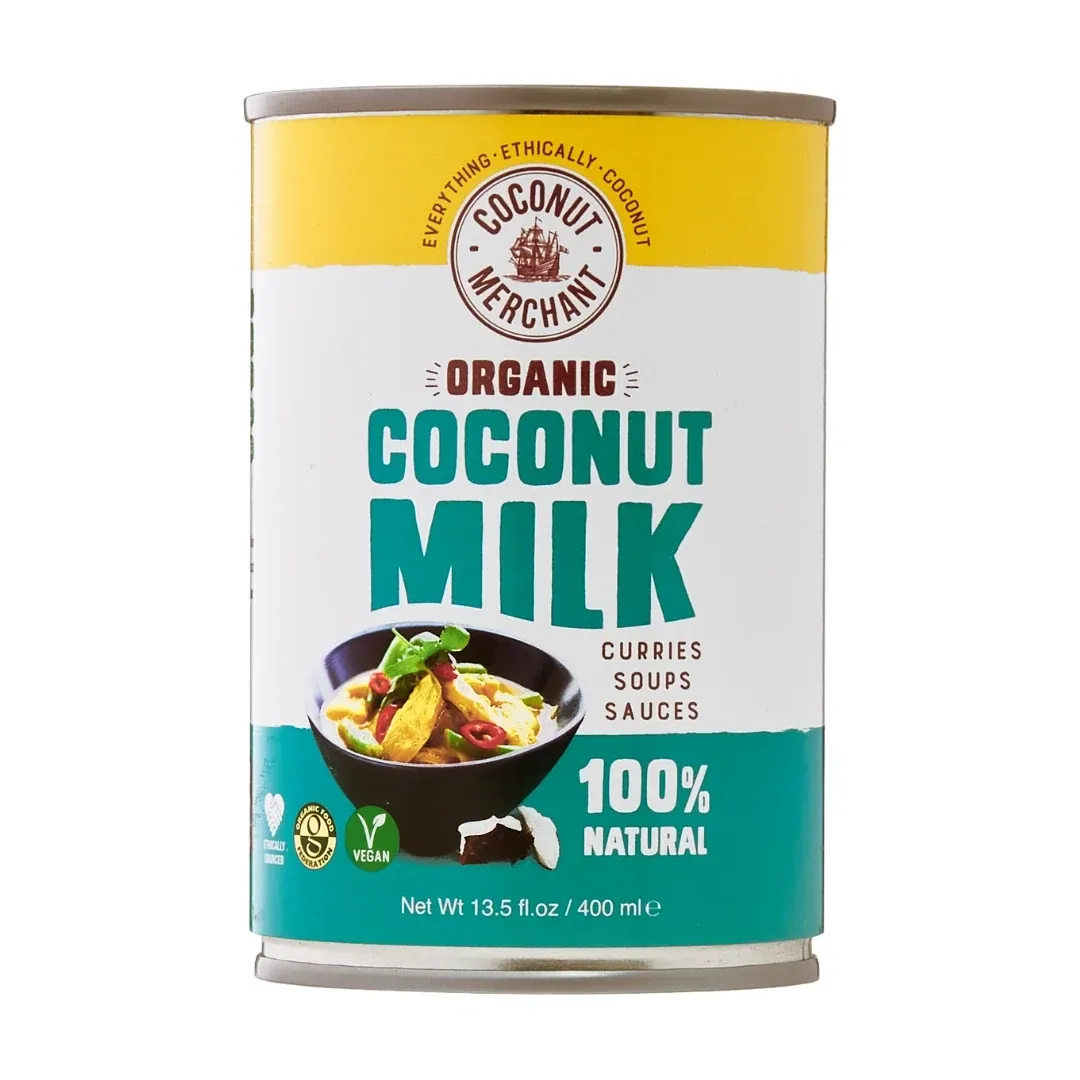 Image of Organic Coconut Milk: 400ml (Coconut Merchants)