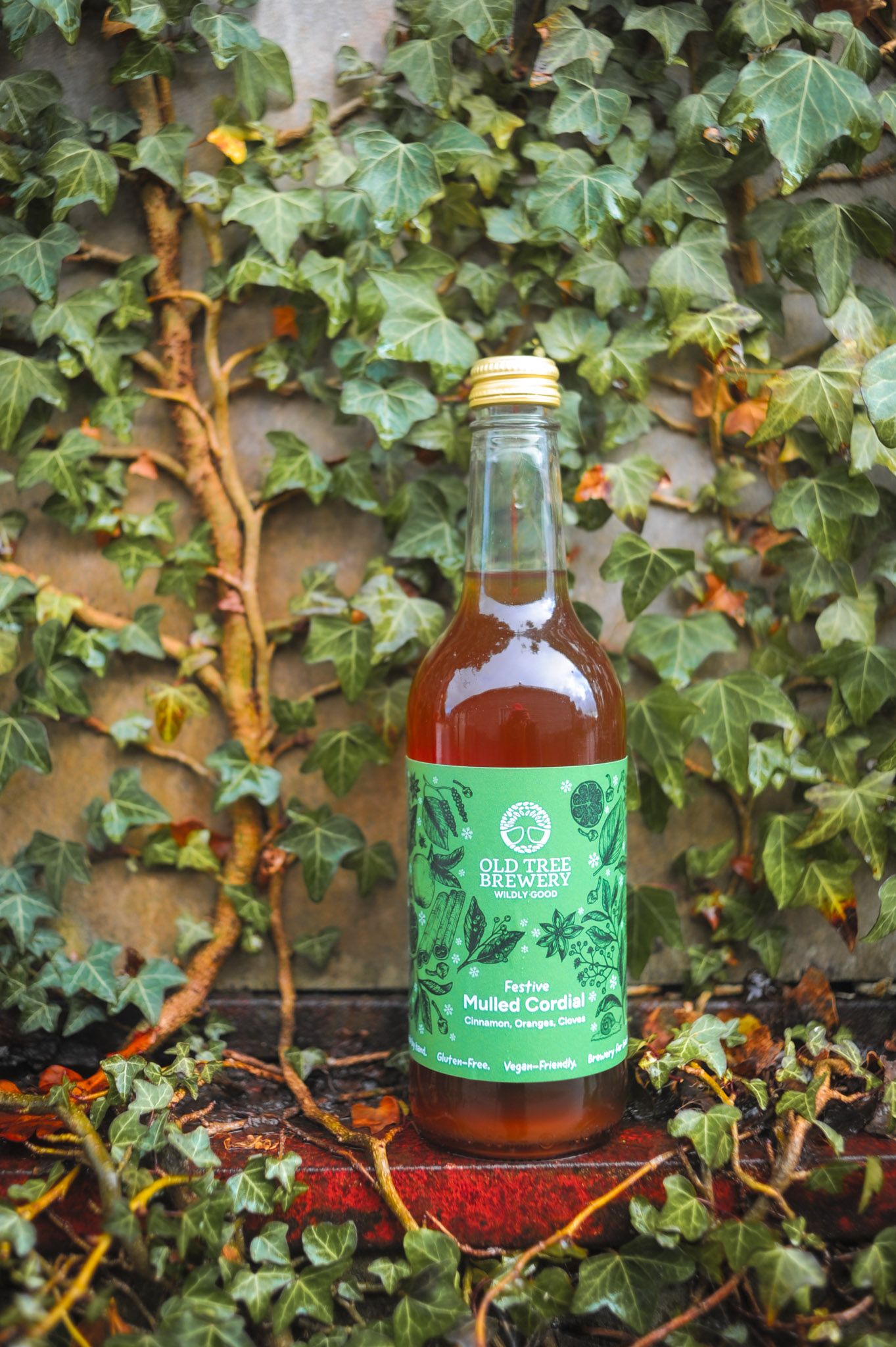 Mulled Kombucha Cordial