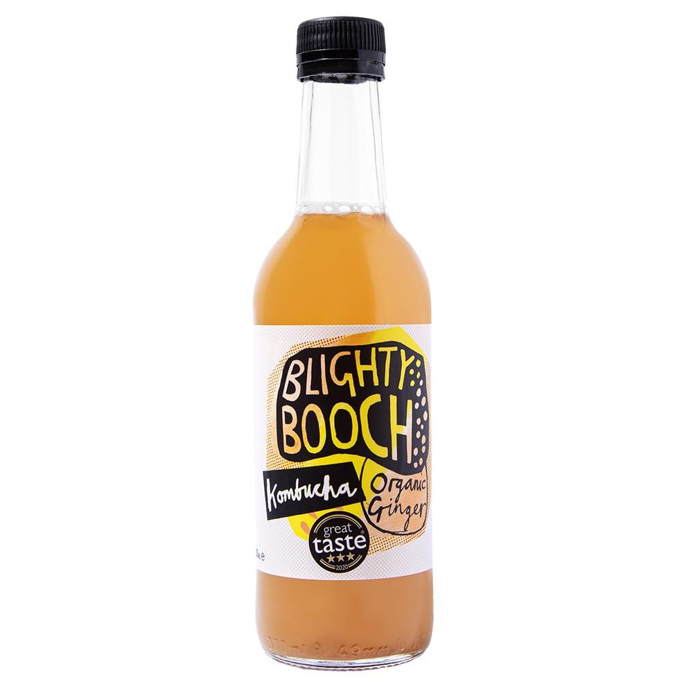 Image of Organic Ginger Kombucha - (Blighty Booch) 330ml