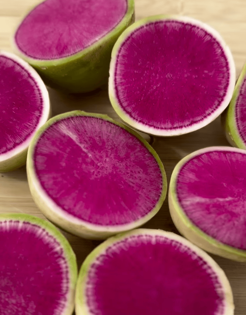 Radish, Watermelon
