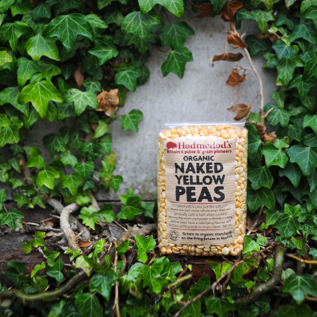 Organic Naked Yellow Peas