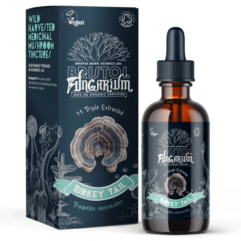 Image of Organic Turkey Tail Tincture 