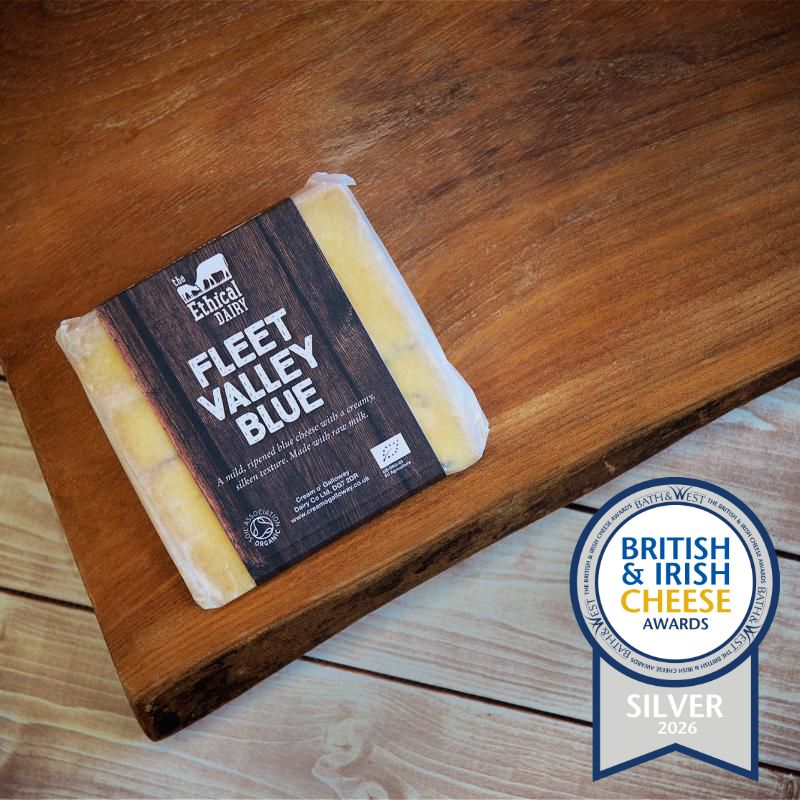 Image of Fleet Valley Blue Organic Cheese - The Ethical Dairy: 130g