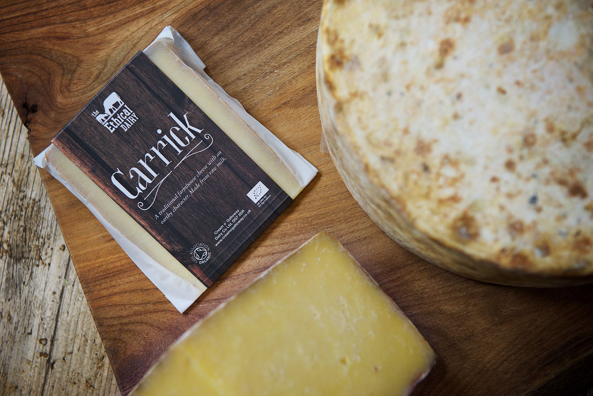 Image of Carrick Organic Cheese- The Ethical Dairy:130g