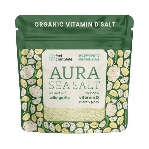 Image of Feel Complete Aura Sea Salt - Wild Garlic (80g)(Org)