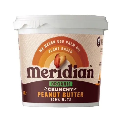 Meridian Peanut Butter Crunchy without Salt 1kg