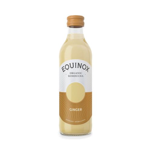 Equinox Kombucha Green Tea & Ginger. 275ml