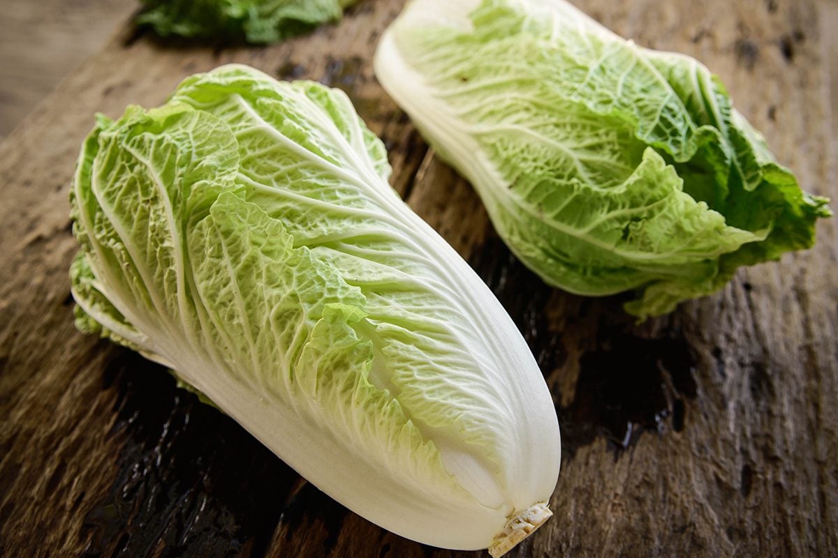 Organic Chinese Leaf Cabbage