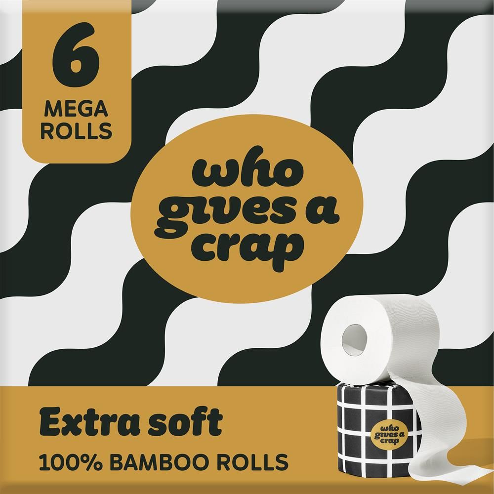 6 Pack Bamboo (Premium) Loo Roll