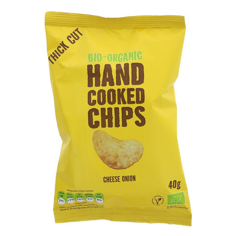 Cheese & Onion Crisps 40g