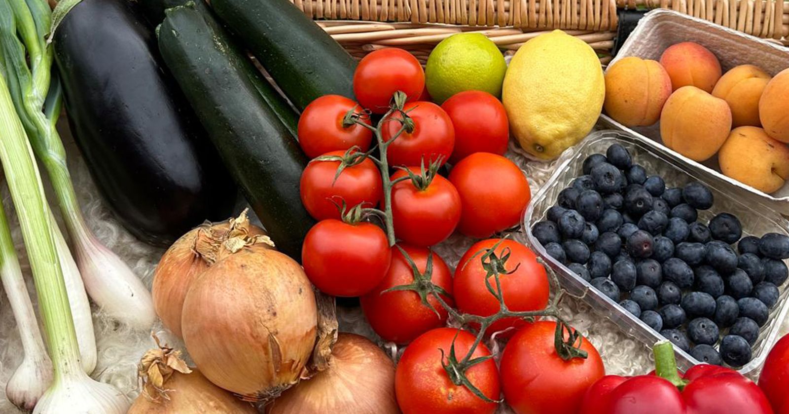 Image of Organic Fruit & Veg Box - Mediterranean