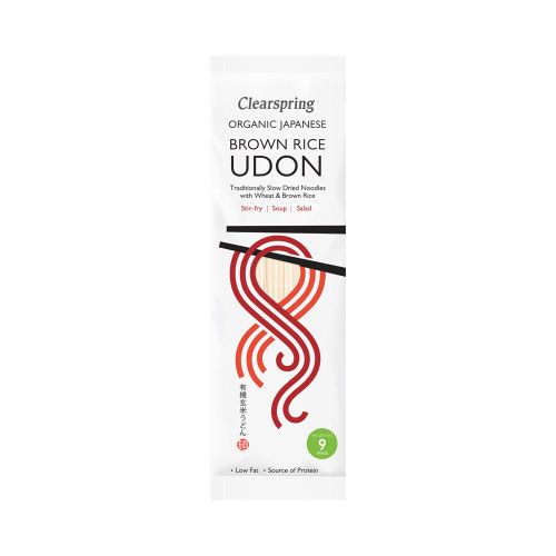 Image of Clearspring Japanese Brown Rice Udon Noodles (200g) (Org)

