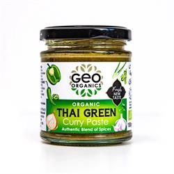 Image of Geo Organics Organic Thai Green Curry Paste 180g