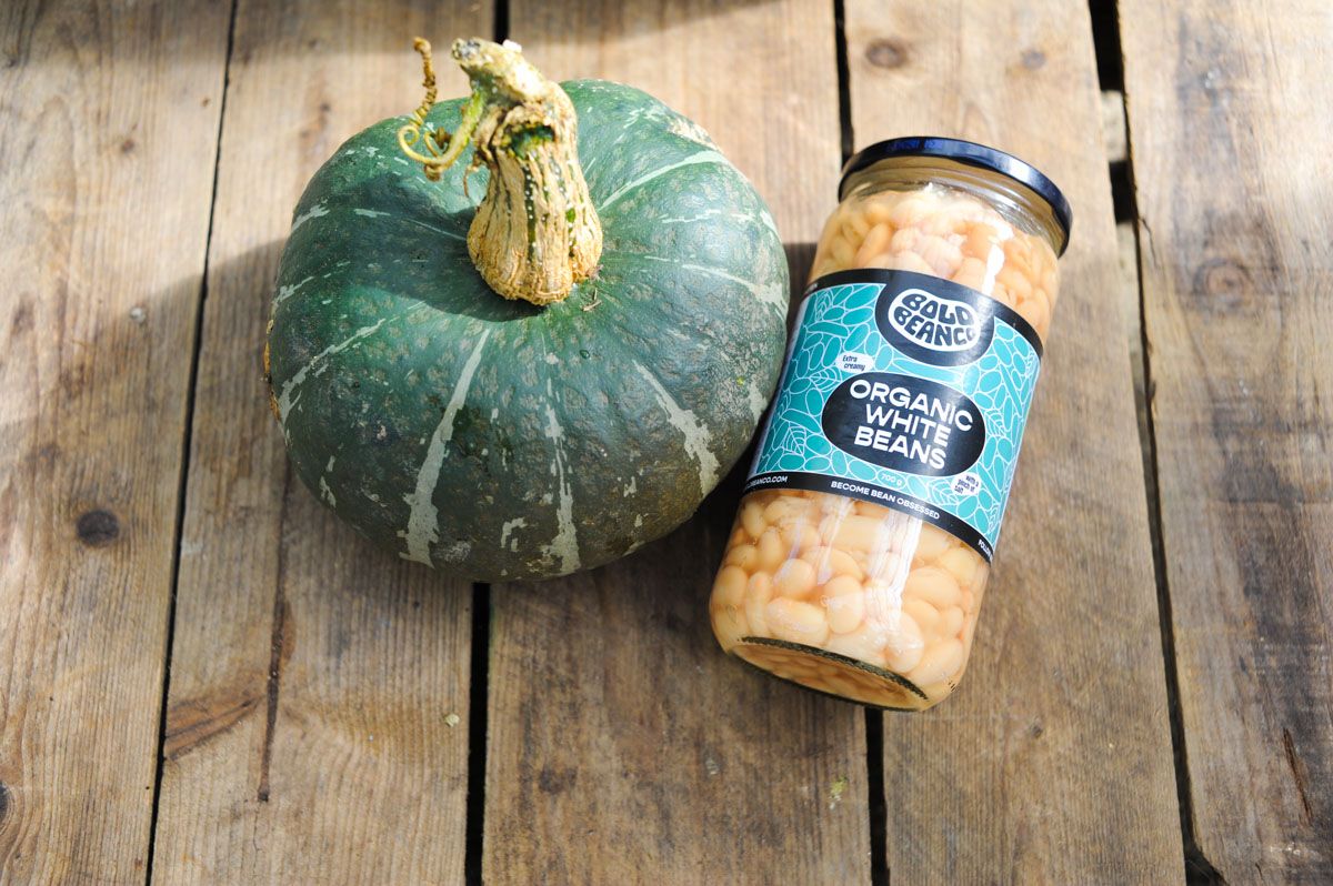 Image of Organic White Bean & 
Kabocha Bundle
