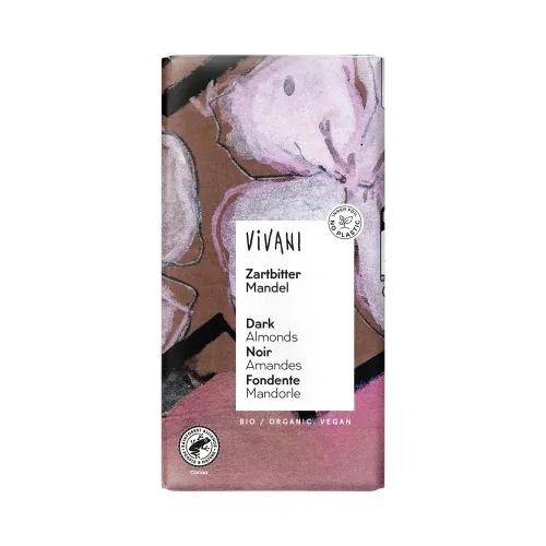 Image of Vivani Almond Dark Chocolate