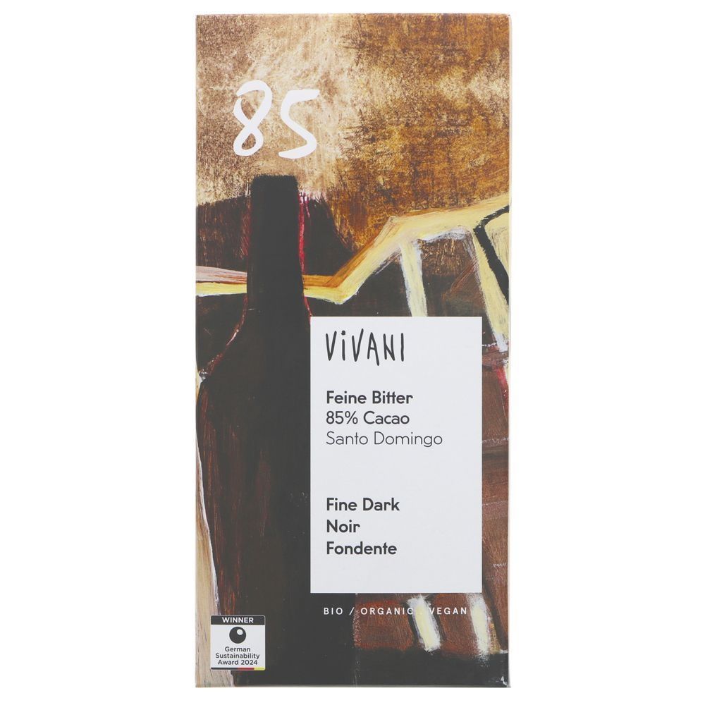 Image of Vivani 85% Dark Chocolate