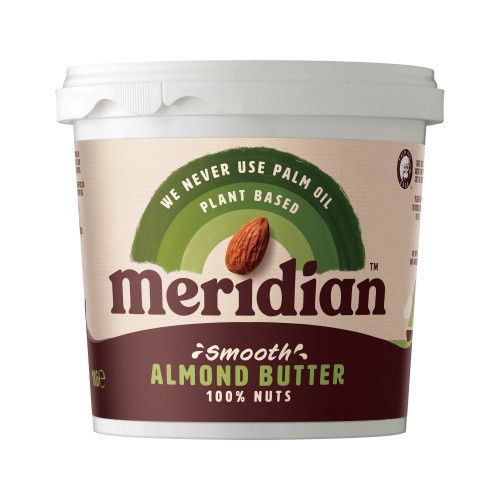 Meridian Almond Butter Smooth 100% without Salt 1kg