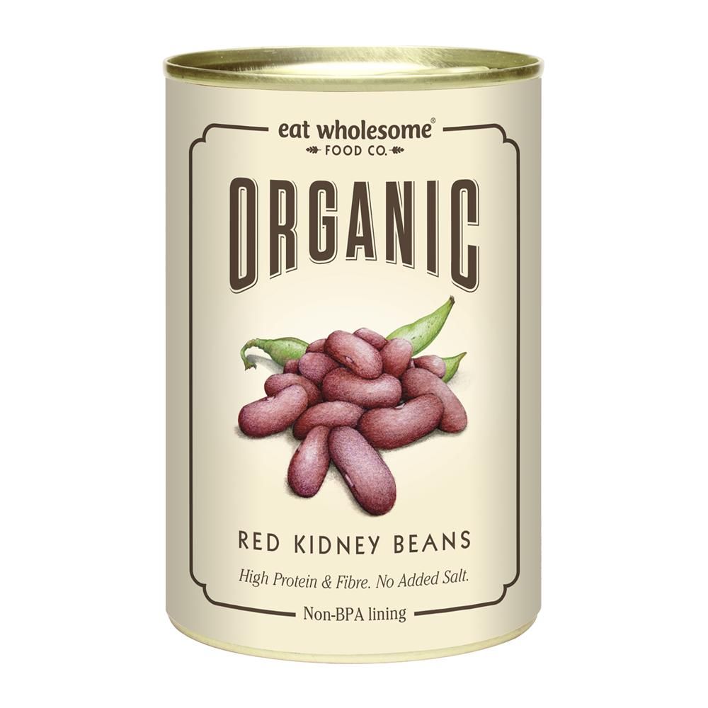 Kidney Beans (Tinned) (Organic)