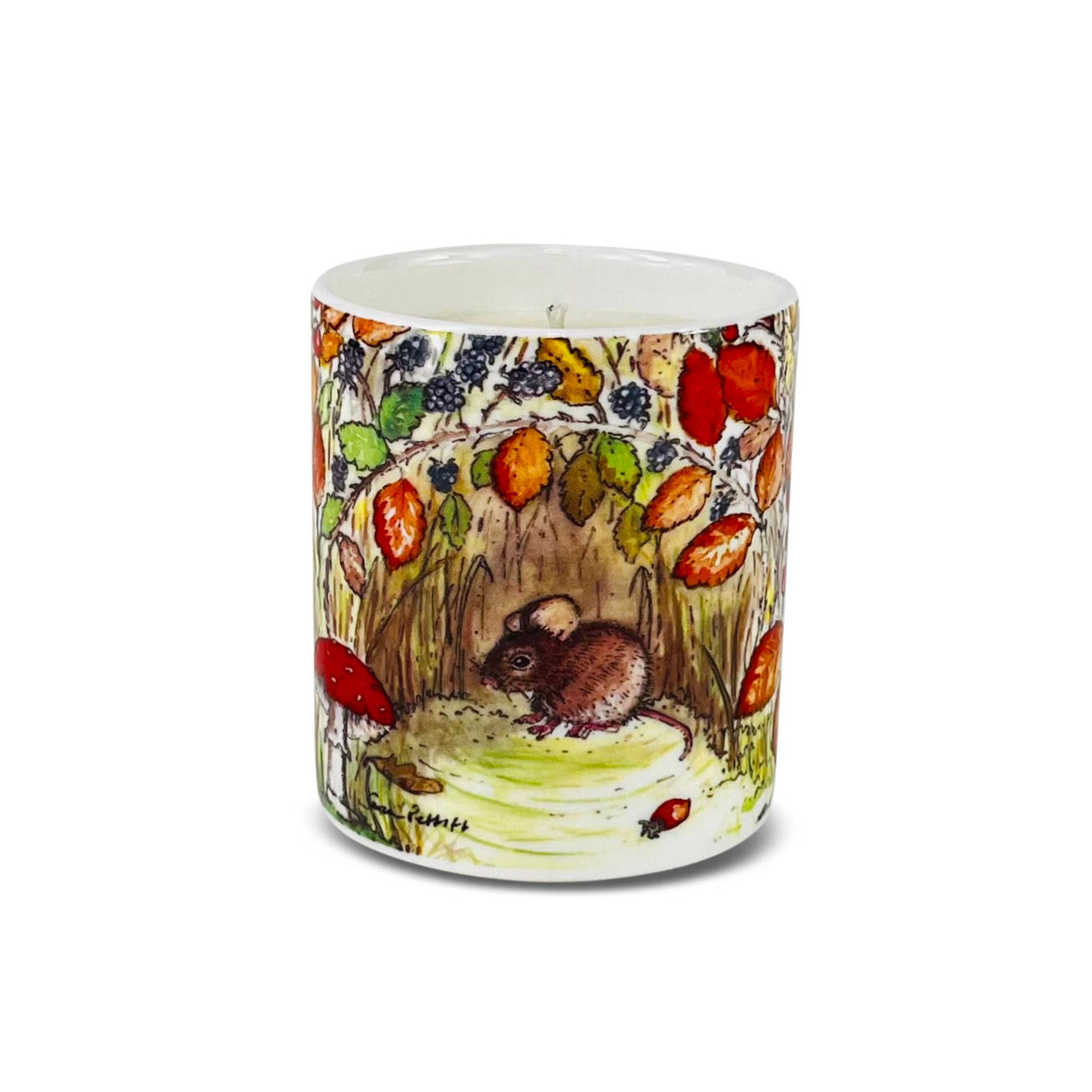 Image of Heaven Scent Hedgerow Mouse Bone China Candle