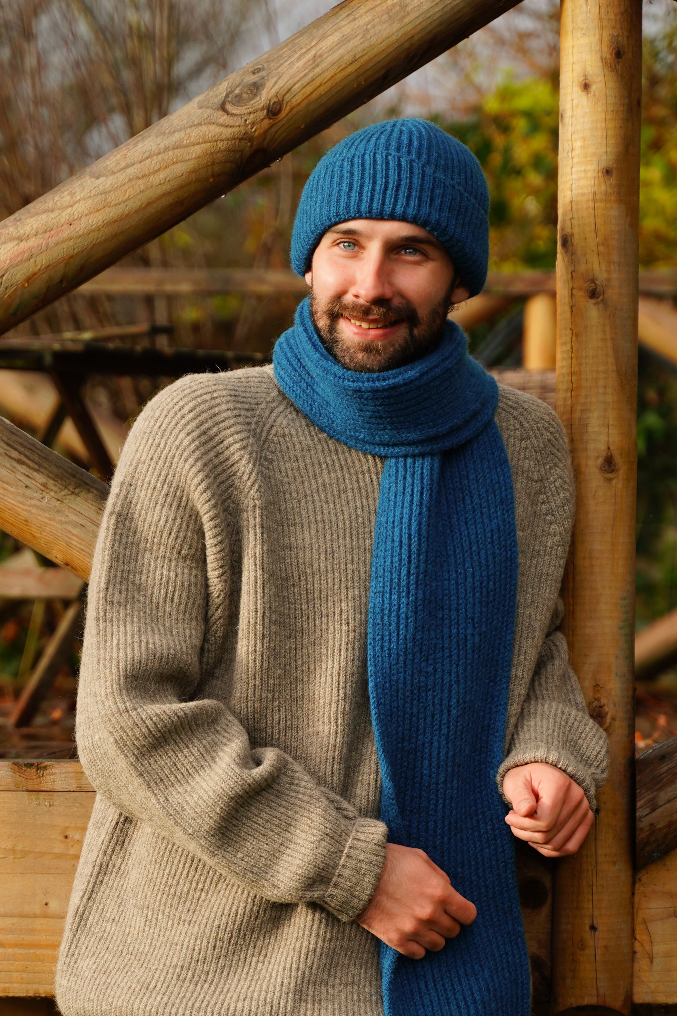 Izzy Lane Men's Sweater - Natural Grey