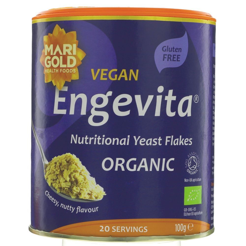 Image of Marigold Yeast Flakes: Organic & Gluten Free: 100g