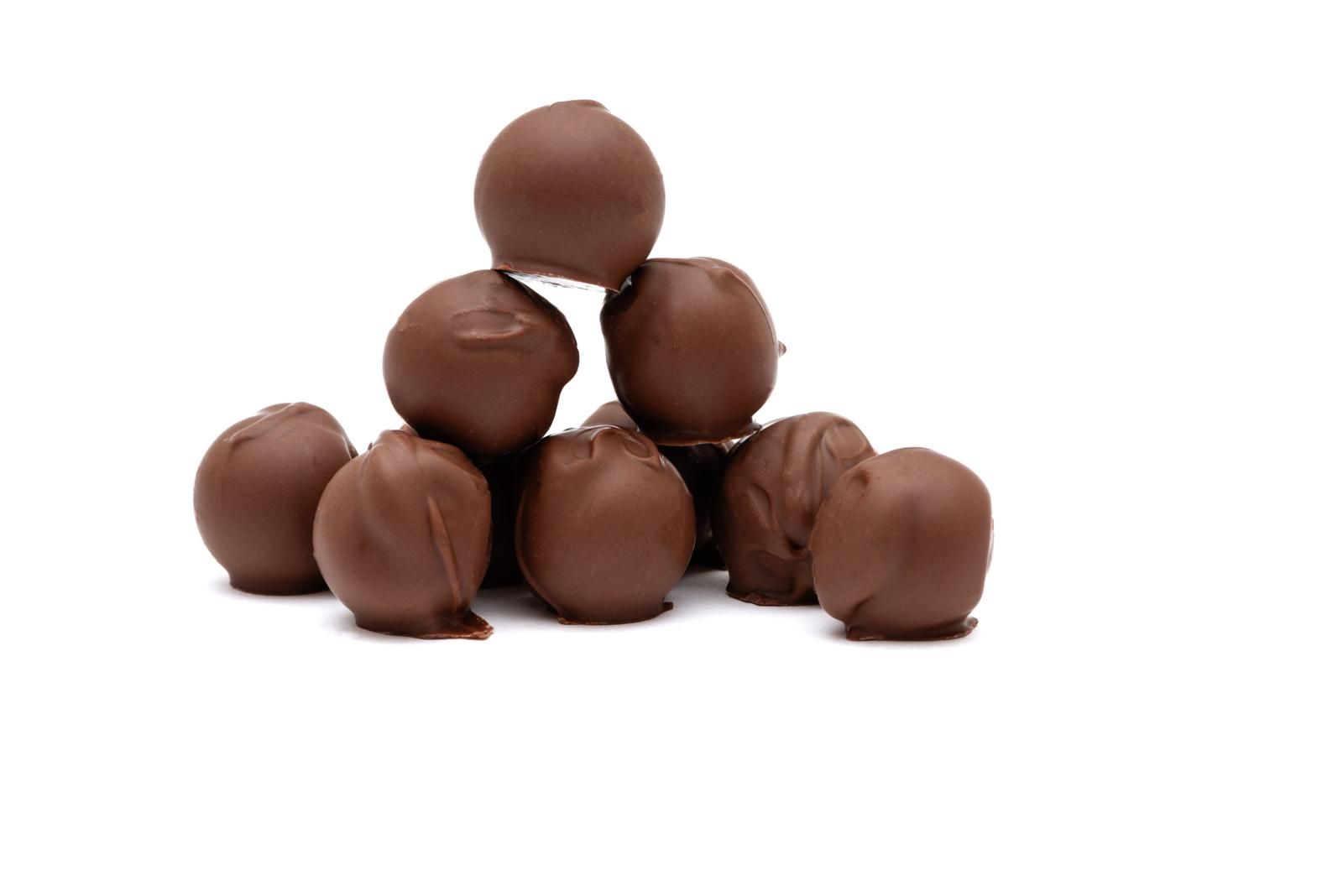 Image of Milk Hazelnut & Caramel Truffles: Awesome Chocolates (130g)