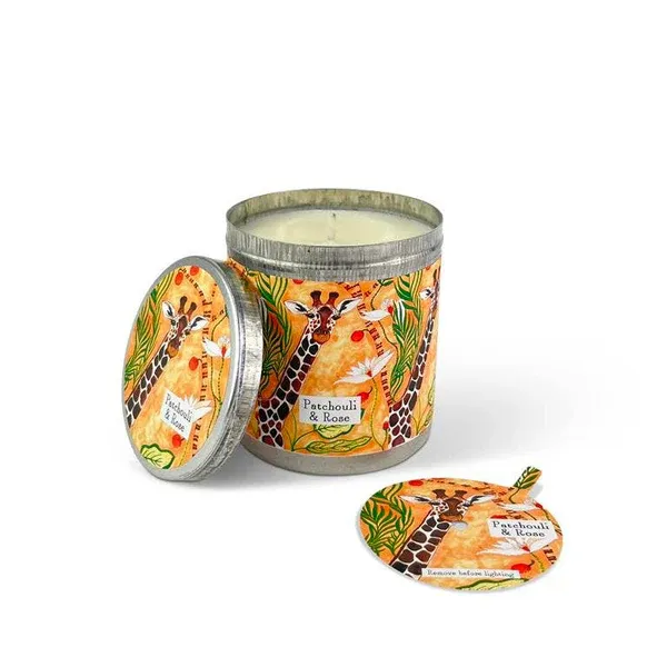 Image of Heaven Scent Patchouli & Rose Giraffe Candle: 200ml