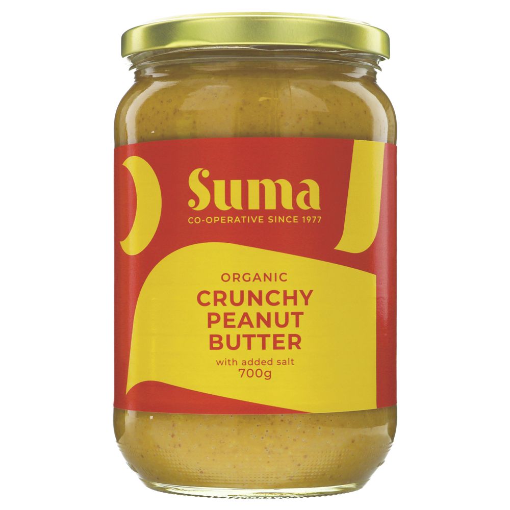 Image of Suma Organic Peanut Butter Crunchy + Salt: 700g