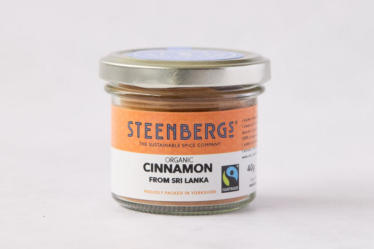 Image of Steenbergs Organic Ground Cinnamon : 40g