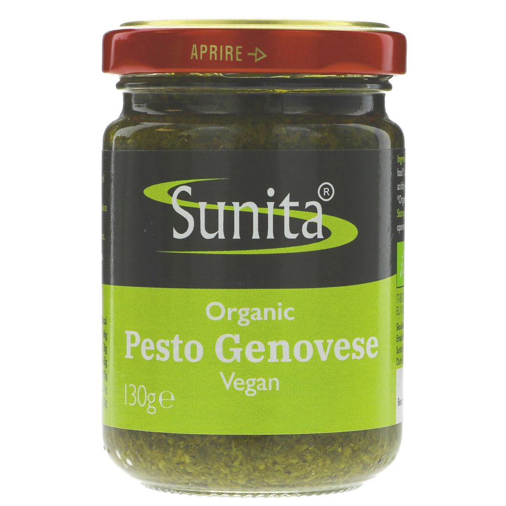 Image of Sunita Organic Pesto Genovese: 130g