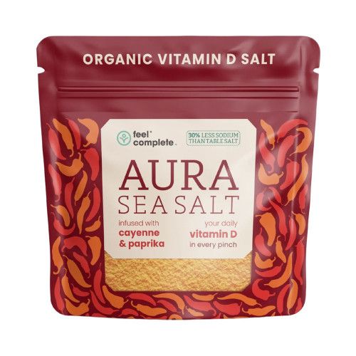 Feel Complete Aura Sea Salt - Cayenne and Paprika (80g)(Org)
