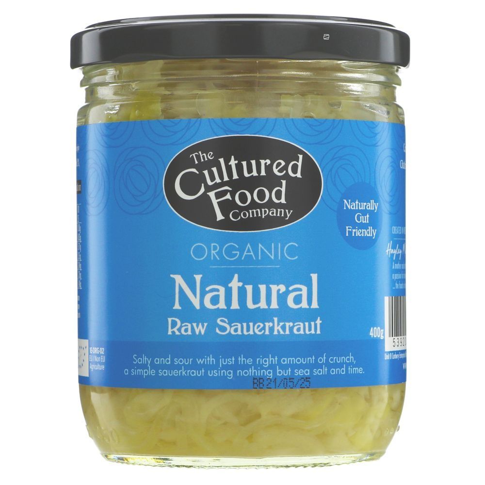 Image of Cultured Food Co. Raw Organic Sauerkraut: 400g