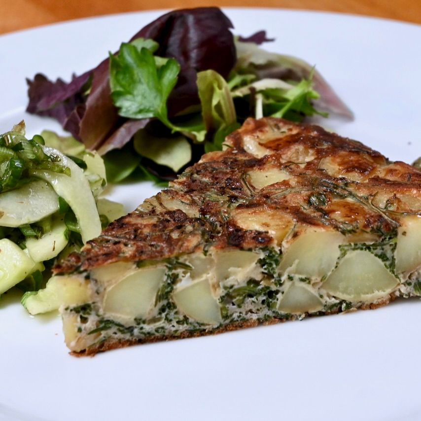Image of Potato & Agretti Frittata